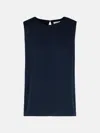 P.a.r.o.s.h Blue Polyester Blouse In Blue