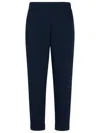 P.a.r.o.s.h . Blue Polyester Pants In Blue