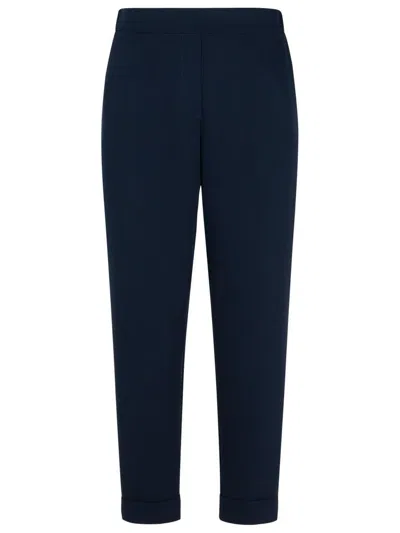 P.A.R.O.S.H P.A.R.O.S.H. BLUE POLYESTER PANTS