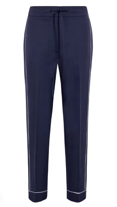 P.a.r.o.s.h Blue Regular Fit Trouser