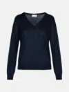 P.a.r.o.s.h Blue Wool Blend Sweater In Blue