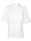P.a.r.o.s.h Embroidered Floral Collared Top