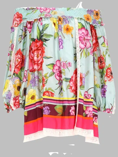 P.a.r.o.s.h P. A.r. O.s. H. Blusa In Seta Con Stampa In Multi