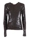 P.a.r.o.s.h Fitted Blouse In White Blend In Brown