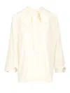 P.a.r.o.s.h Blusa Con Maniche A Sbuffo Shirts Beige In Yellow