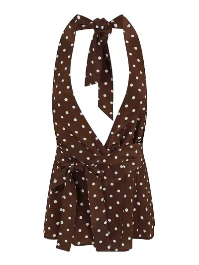 P.a.r.o.s.h Parosh Shirt Woman Color Brown