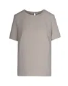 P.a.r.o.s.h Blusa Morbida Burro In Gray