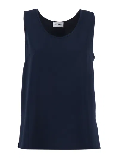 P.a.r.o.s.h . Blusa S/maniche In Blue