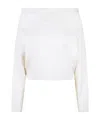 P.a.r.o.s.h Boat Collar Sweater In White
