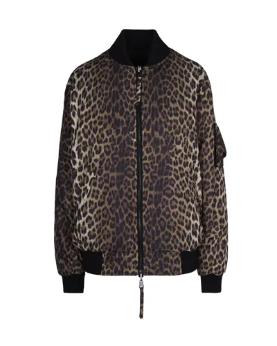 P.A.R.O.S.H BOMBER REVERSIBILE ANIMALIER