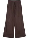 P.a.r.o.s.h Beach Pants In Brown