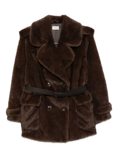 P.A.R.O.S.H PAROSH BROWN COAT