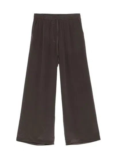 P.a.r.o.s.h . Brown Wide-leg Pants With Relaxed Fit