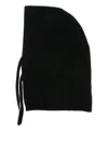 P.a.r.o.s.h Brushed-effect Balaclava In Black