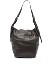P.a.r.o.s.h Buckle-fastening Leather Shoulder Bag In Brown