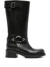 P.a.r.o.s.h P. A.r. O.s. H. Woman Boot Black Size 8 Calfskin In Black
