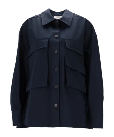 P.a.r.o.s.h Button-down Shirt In Blue