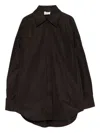 P.a.r.o.s.h Button-down Shirt In Brown