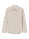 P.a.r.o.s.h Button-fastening Collared Shirt In Neutral