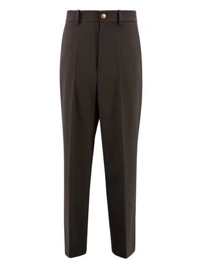 P.A.R.O.S.H BUTTON-FASTENING POCKET TROUSERS