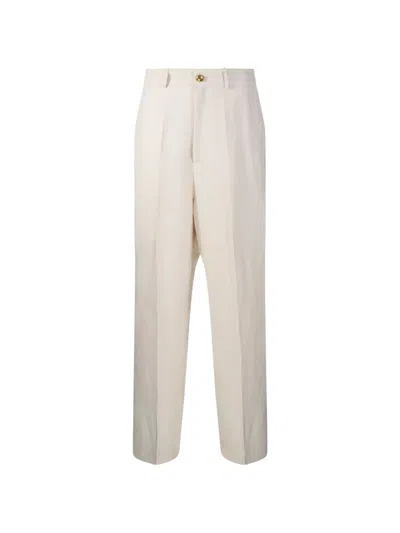 P.a.r.o.s.h Button-fastening Trousers In Neutral