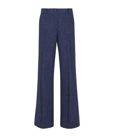 P.a.r.o.s.h Button Trousers In Blue