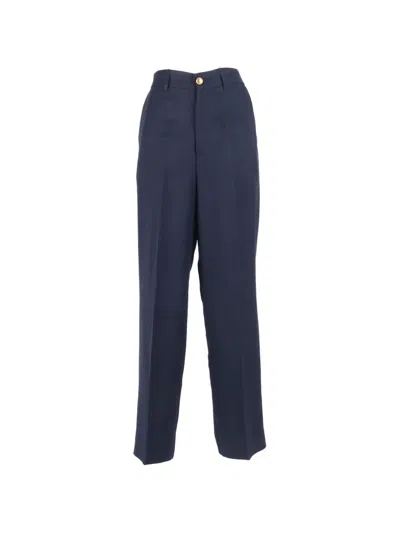 P.a.r.o.s.h Button Trousers In Blue