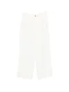 P.a.r.o.s.h Button Trousers In White