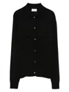 P.a.r.o.s.h Buttoned Cardigan In Black
