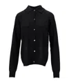 P.a.r.o.s.h Buttoned Cardigan In Black