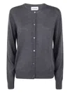 P.a.r.o.s.h Buttoned Cardigan In Gray