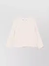 P.a.r.o.s.h Buttoned Long Sleeve Blouses With Back Slit In Neutral