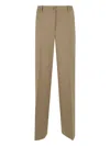 P.a.r.o.s.h Buttoned Trousers In Neutral