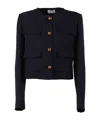 P.a.r.o.s.h Button-embellishment Jacket In Black