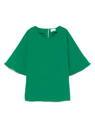 P.a.r.o.s.h Cady Blouse In Green