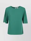 P.a.r.o.s.h Parosh Relaxed-fit Top With Flowing Sleeves