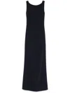 P.a.r.o.s.h Sleeveless Maxi Dress With Unique Cut-out Detail In ブルー