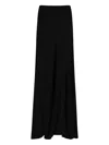 P.a.r.o.s.h Cady Midi Skirt In Black