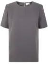 P.a.r.o.s.h Cady T-shirt In Grey