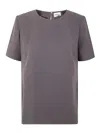 P.a.r.o.s.h Cady T-shirt In Gris