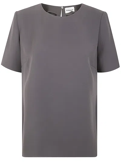 P.a.r.o.s.h Cady T-shirt In Gray