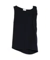 P.a.r.o.s.h Asymmetric Sleeveless Draped Top Design
