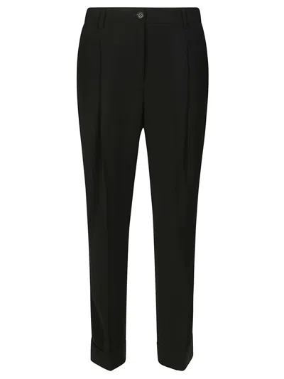 P.a.r.o.s.h Cady Trumpet Trousers In Black