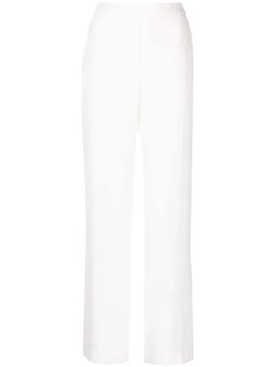P.a.r.o.s.h Parosh Cady Wide Leg Pant In White