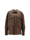 P.a.r.o.s.h . Camicia In Burgundy
