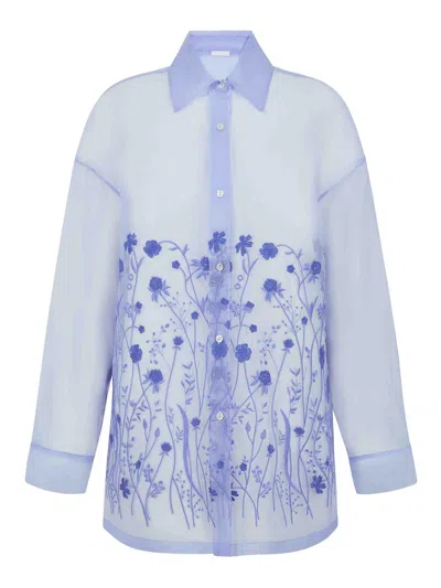 P.A.R.O.S.H CAMISA - AZUL