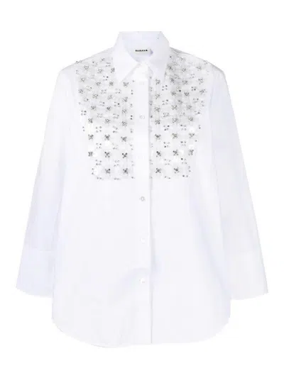 P.a.r.o.s.h Cotton Shirt In White