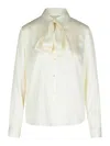 P.a.r.o.s.h Salty Cream Evening Blend Shirt In Crema