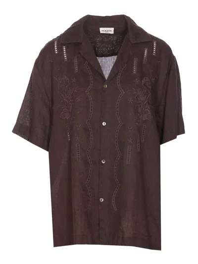 P.a.r.o.s.h Shirt In Brown