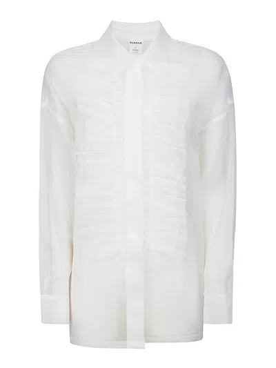 P.a.r.o.s.h Camisa - Blanco In White